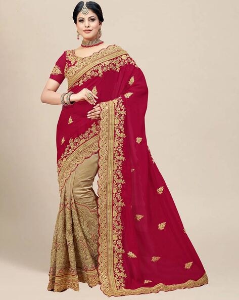 Bridal Collection Pure Rich Zari Work Turquiose Silk Crepe Saree –  SHANGRILA DESIGNER