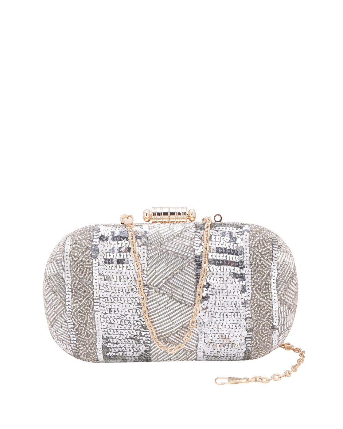 Silver Crystal Mini Bag - Brilly | Giarité Official Store