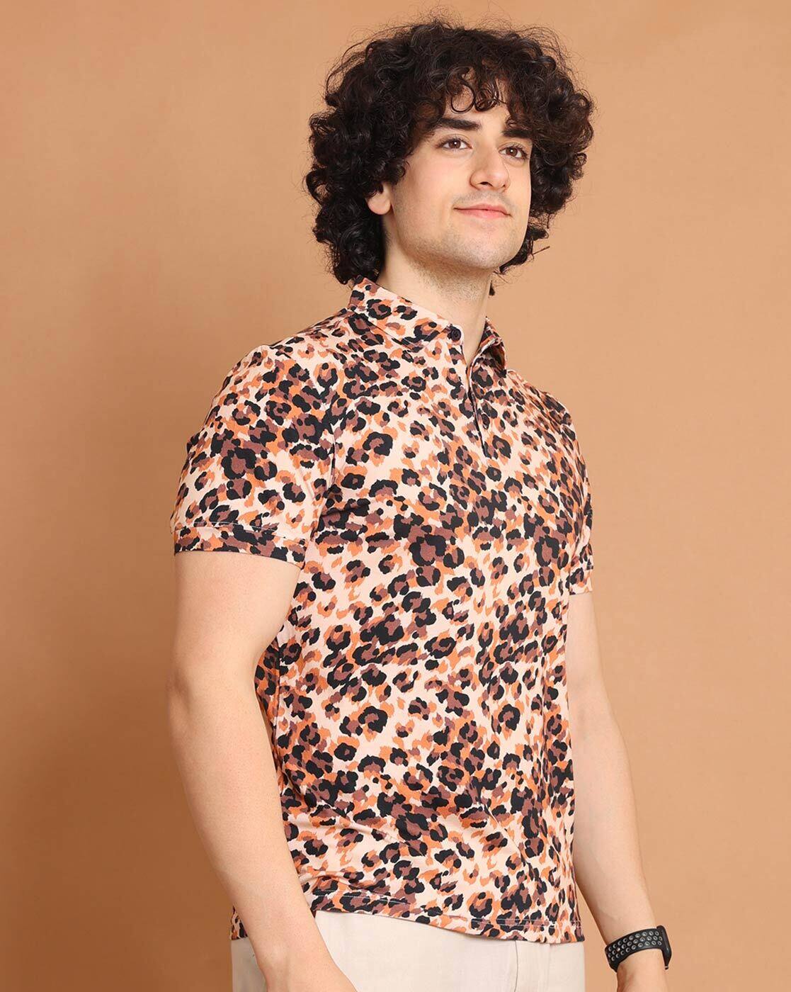 トップス 5351 pour les hommes leopard polo トップス 5351 pour les hommes leopard polo トップス 5351 pour les