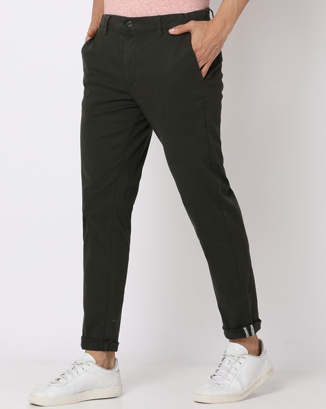 Buy Navy Blue Trousers & Pants for Men by NETPLAY Online | Ajio.com