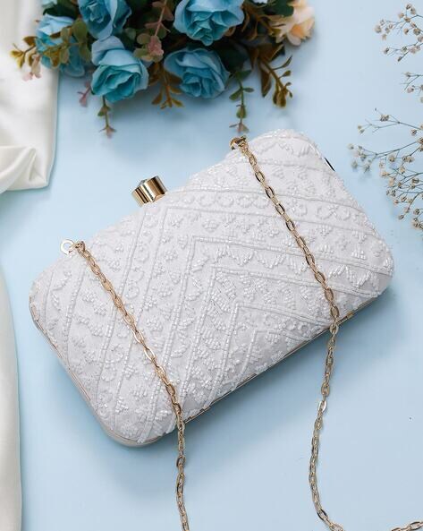 White hot sale clutches online