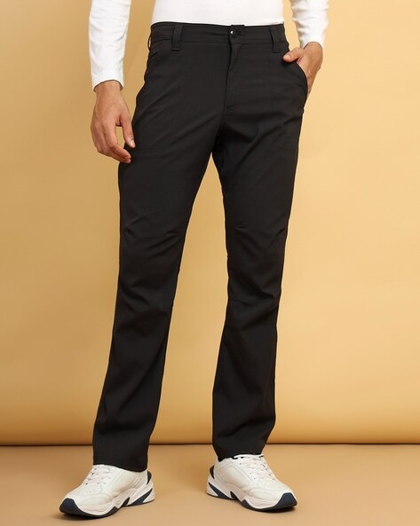 Buy Black Trousers & Pants for Men by Wrangler Online