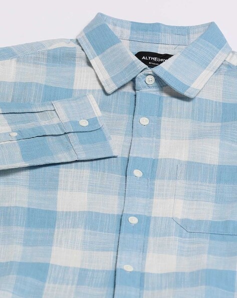 Buy Blue Shirts for Men by ALTHEORY Online