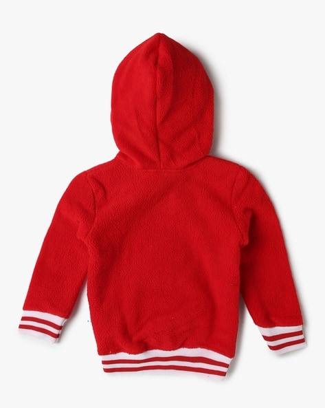 Red on sale hoodie 4t