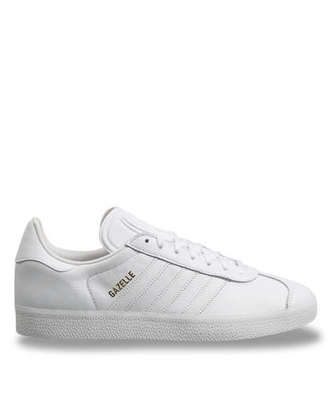 Adidas gazelle hot sale white men