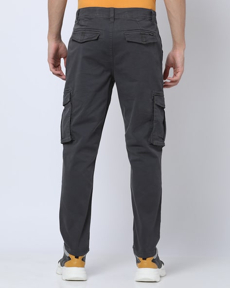 Buy Black Trousers & Pants for Men by ECKO UNLTD Online | Ajio.com