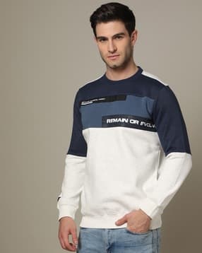 spykar Men Printed Slim Fit Sweatshirt-picture-47