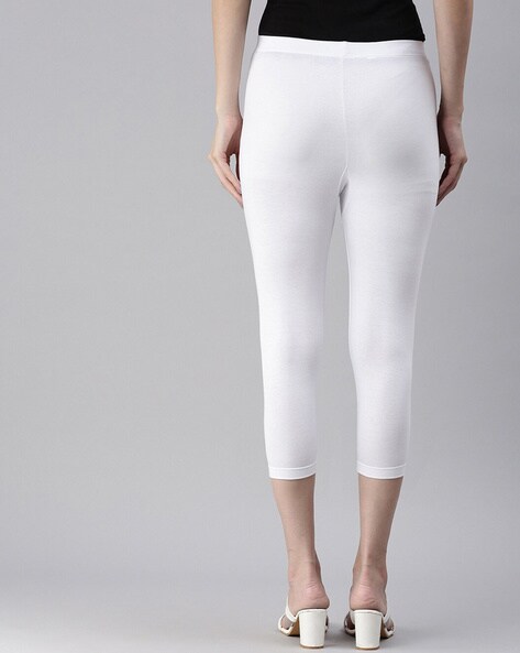 Summer Women 3/4 Length Zipper Leggings Girl Lace Pants Stretch pants 5  Colors | eBay