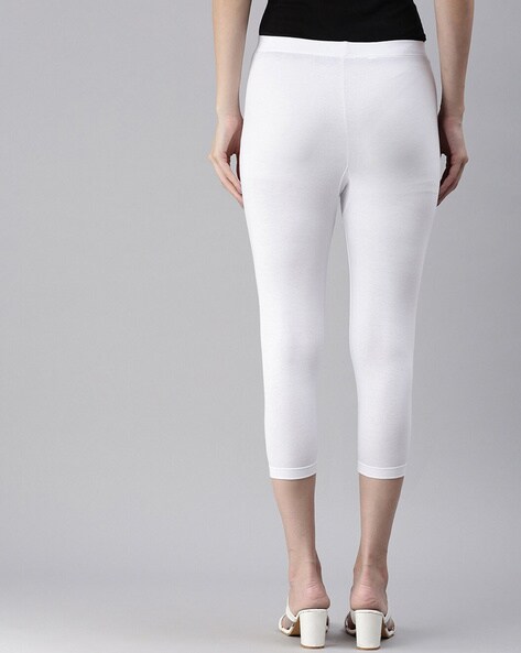 FIRMED STRING Fine Cotton Capri Leggings (MF-3) Women White Capri - Buy  FIRMED STRING Fine Cotton Capri Leggings (MF-3) Women White Capri Online at  Best Prices in India | Flipkart.com