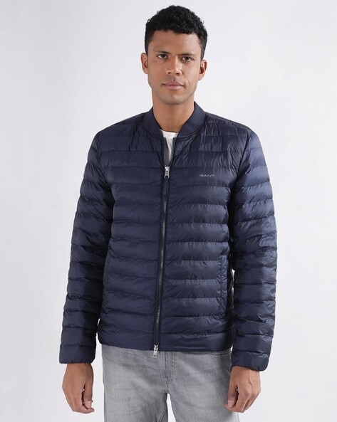 Calvin klein quilted outlet puffer coat