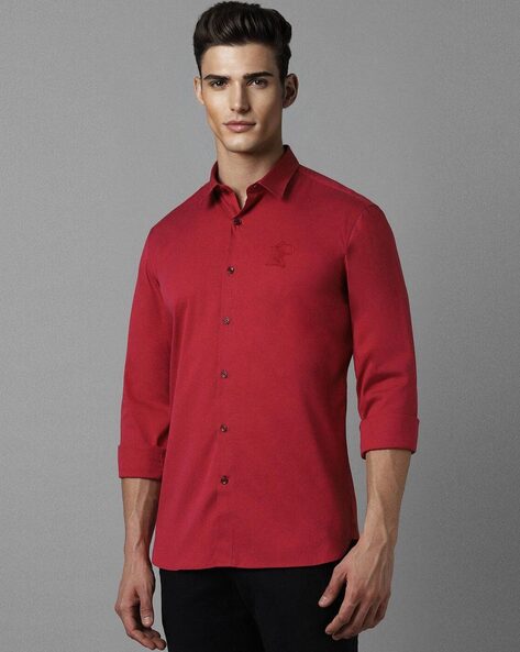 Buy Red Shirts for Men by LOUIS PHILIPPE Online