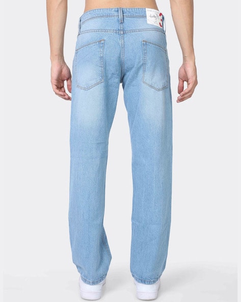 Men Stretchable Baggy Jeans