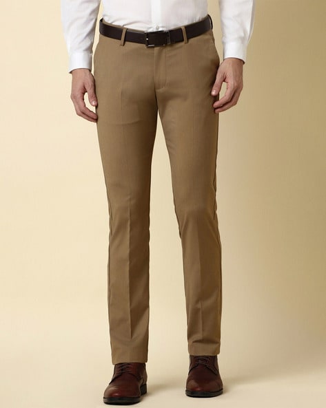 Allen Solly Trousers & Chinos, Allen Solly Maroon Trousers for Men at  Allensolly.com