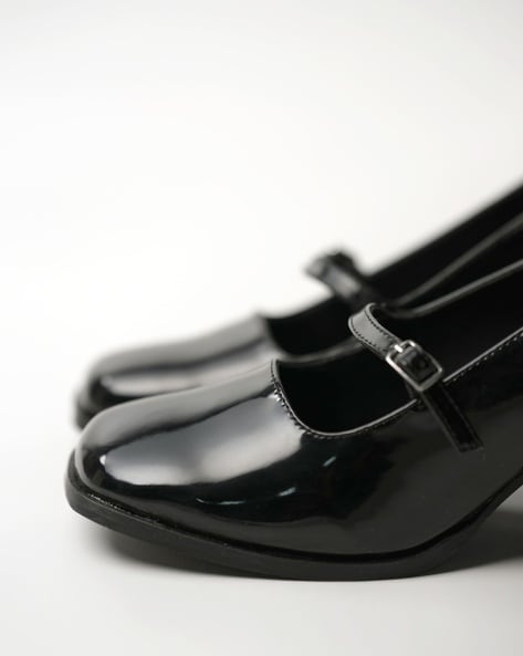 Buy Black Heeled Shoes for Women by Theater Online | Ajio.com