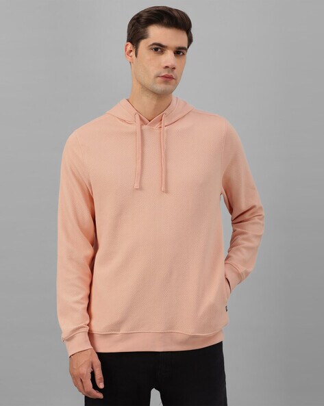 Peach color 2024 hoodie mens