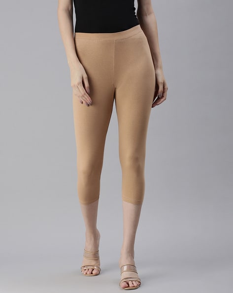 Buy Brown Leggings for Women by ONE SKY Online