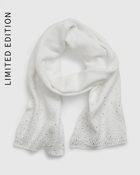 Women Rhinestone Beanie Scarf Price in India