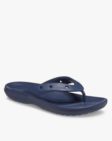 Womens navy blue sales flip flops