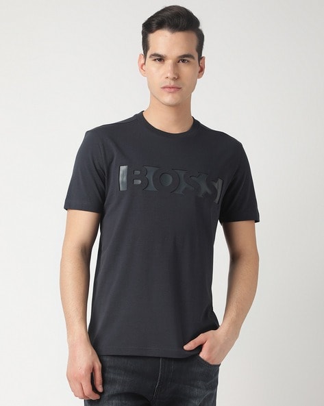 Black boss outlet tshirt