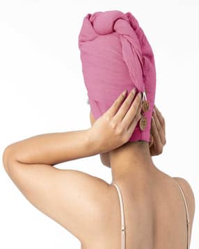doctor towels Aloevera Double Cloth Hair Wrap Towel-picture-15