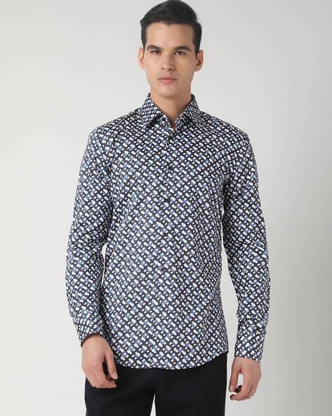 Buy ALL SAINTS Hawthorne Cotton Slim Fit Shirt