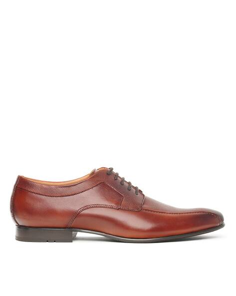 RUOSH Men Round-Toe Derbys with Lace Fastening