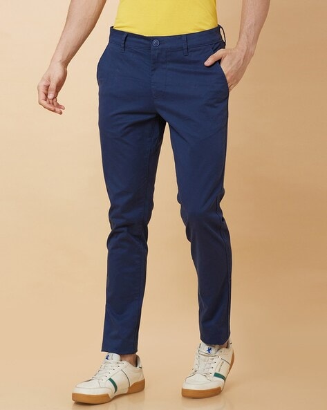 BEING HUMAN Regular Fit Men Khaki Trousers - Buy BEING HUMAN Regular Fit  Men Khaki Trousers Online at Best Prices in India | Flipkart.com