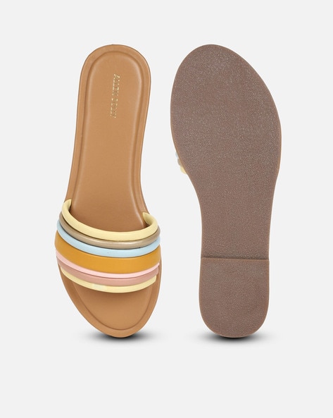 Buy Multicoloured Flat Sandals for Women by ALLEN SOLLY Online