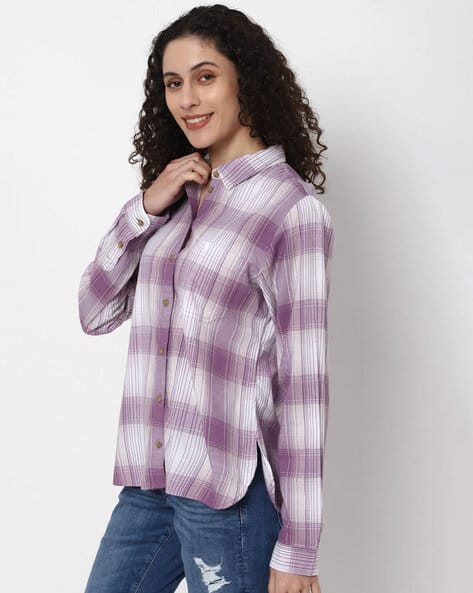 Buy Purple Shirts for Women by AMERICAN EAGLE Online