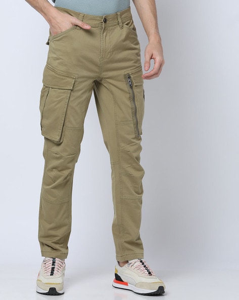 Buy Sand Trousers & Pants for Men by RECORRER Online | Ajio.com