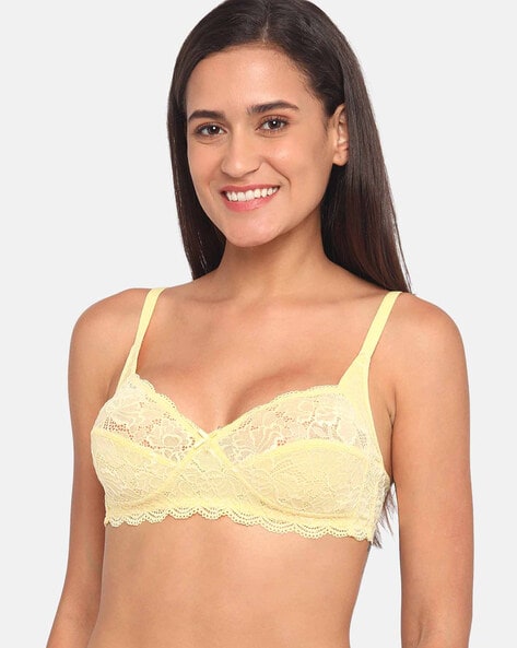 Buy Zivame Rosaline Everyday Single Layered Non Wired 3/4th