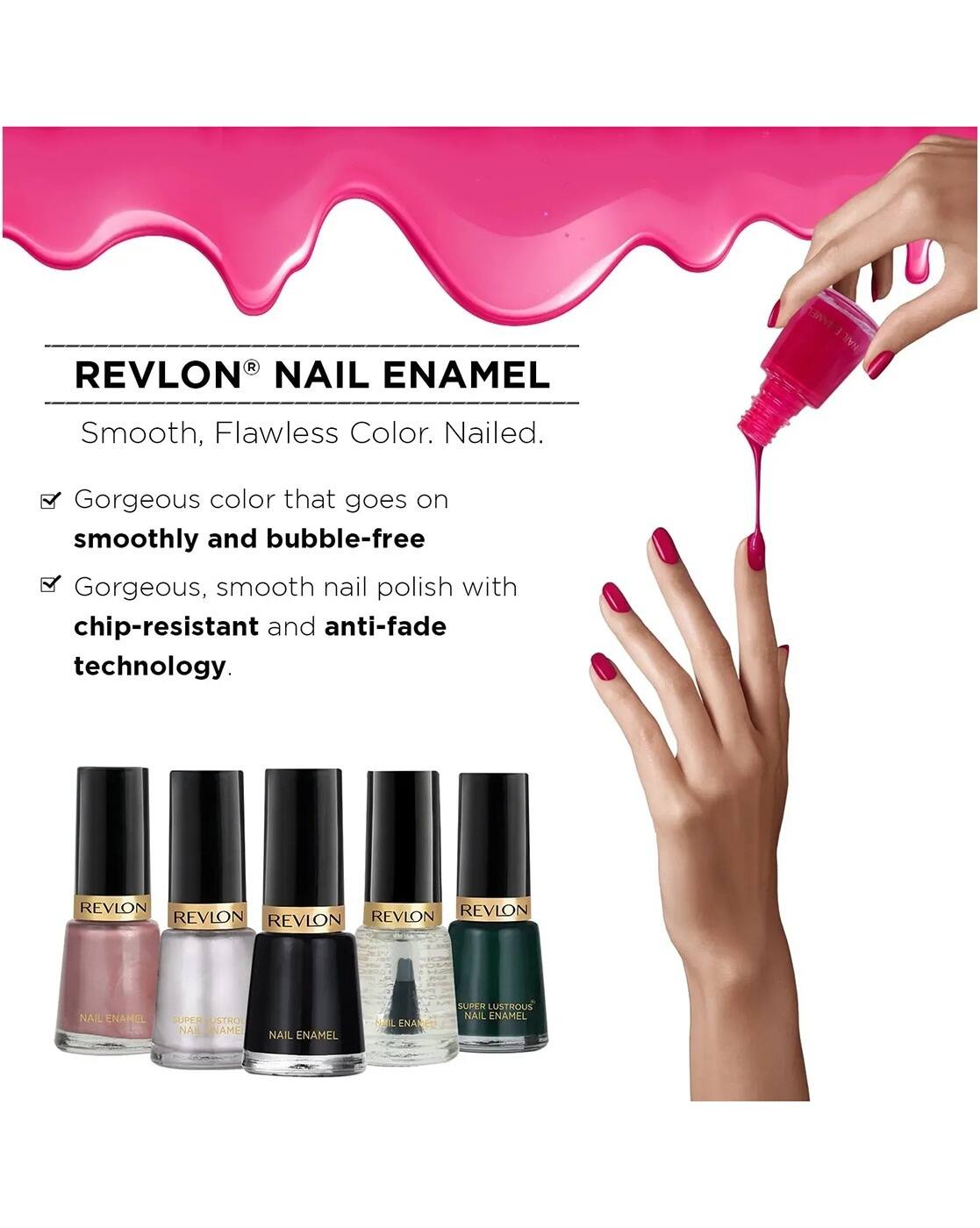 Buy Teak rose Nails for Women by REVLON Online | Ajio.com