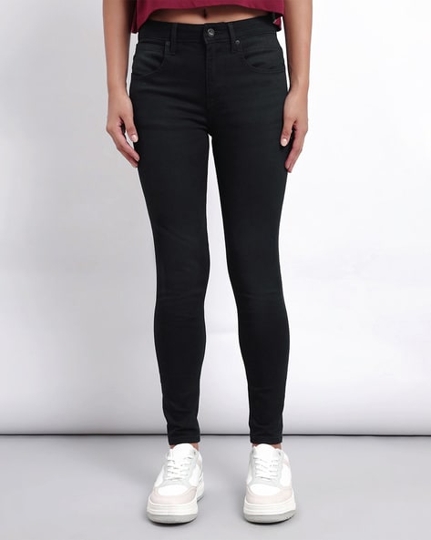 Women's lee cheap black skinny jeans