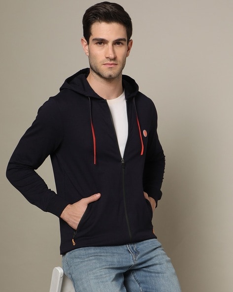 Spykar sweatshirt with zipper sale