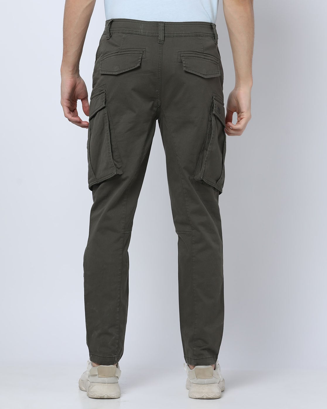 Buy Khaki Green Ponte Utility Cargo Trousers from Next USA