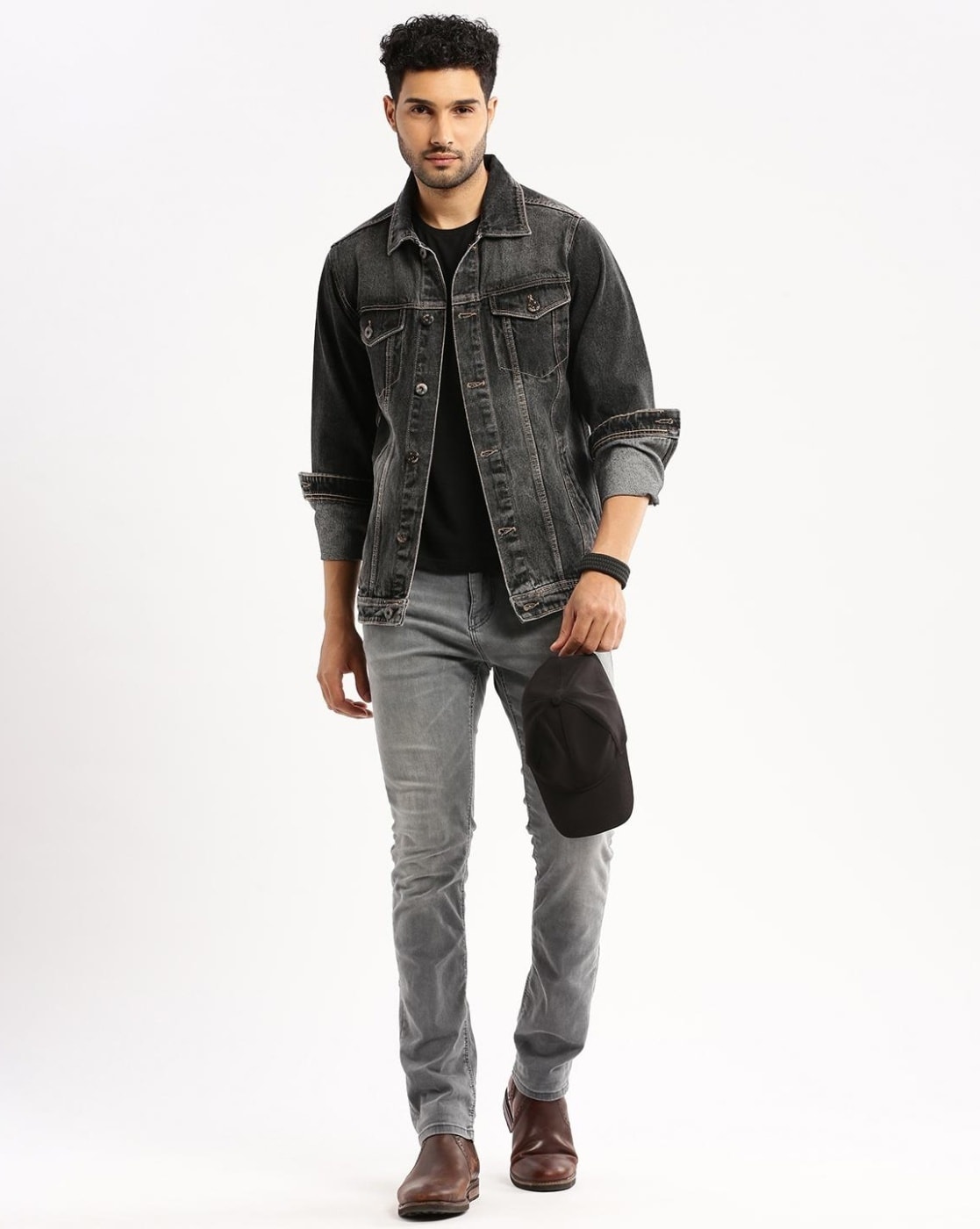 Buy Black Jackets & Coats for Men by FEVER Online | Ajio.com