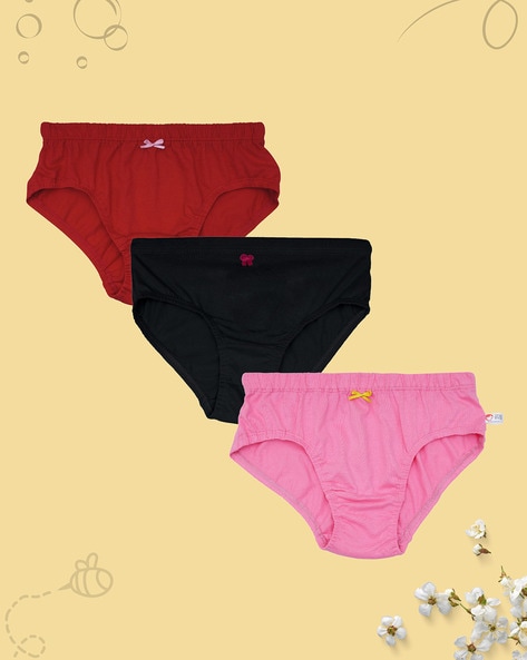 Buy Multicoloured Panties & Bloomers for Girls by Dchica Online