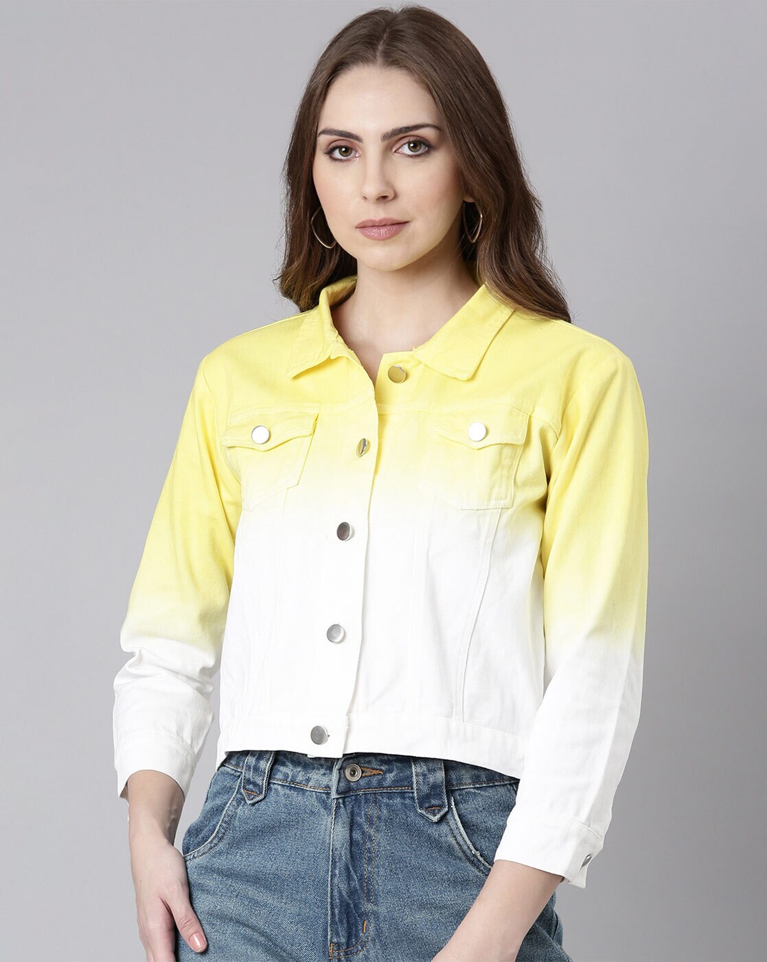 Buy Yellow Jackets & Coats for Women by SHOWOFF Online