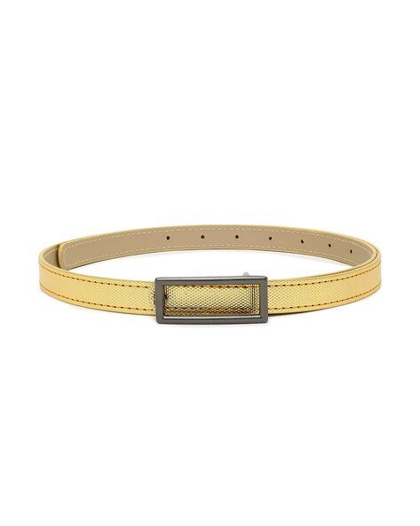 Girls shop gold belt