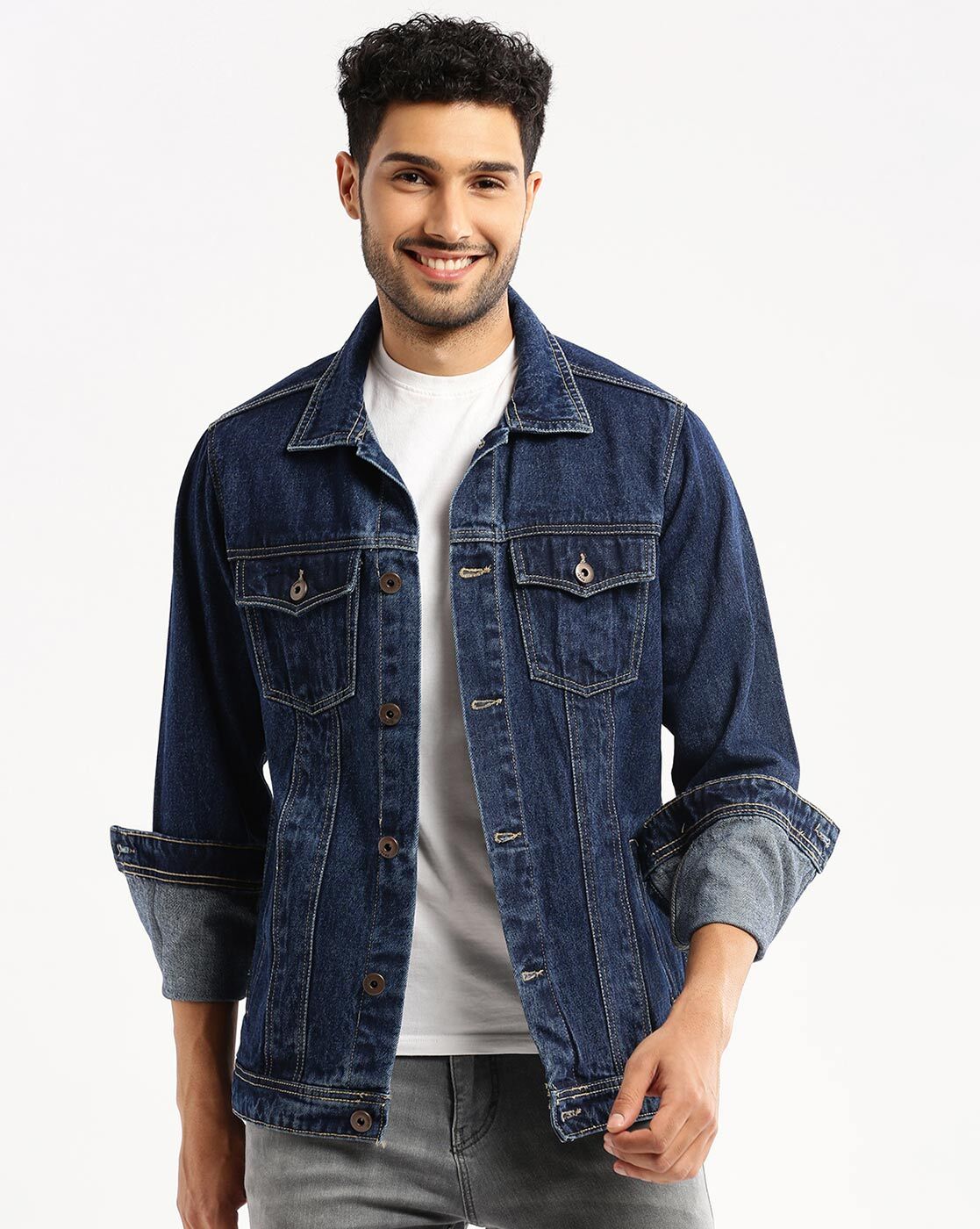 Buy Black Jackets & Coats for Men by DNMX Online | Ajio.com