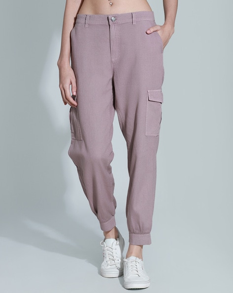 Buy Purple Trousers & Pants for Women by High Star Online