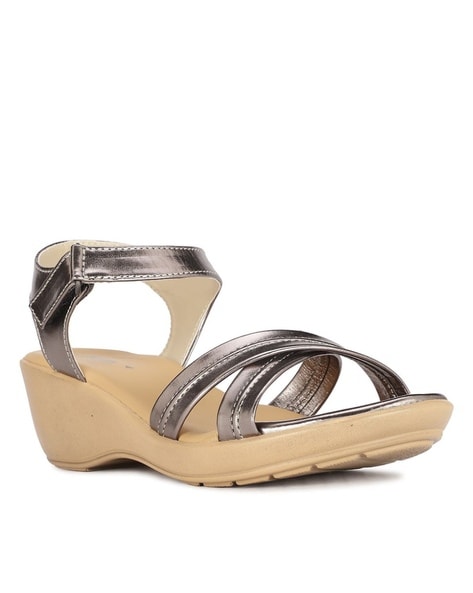 Grey peep clearance toe wedges