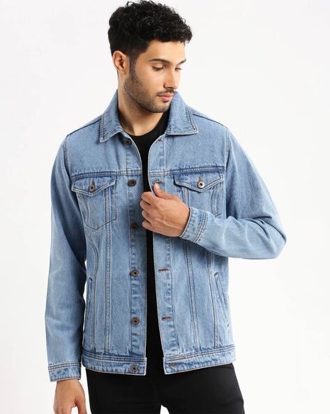 Urban Classics Denim jackets for Men buy online | DEFSHOP-thephaco.com.vn