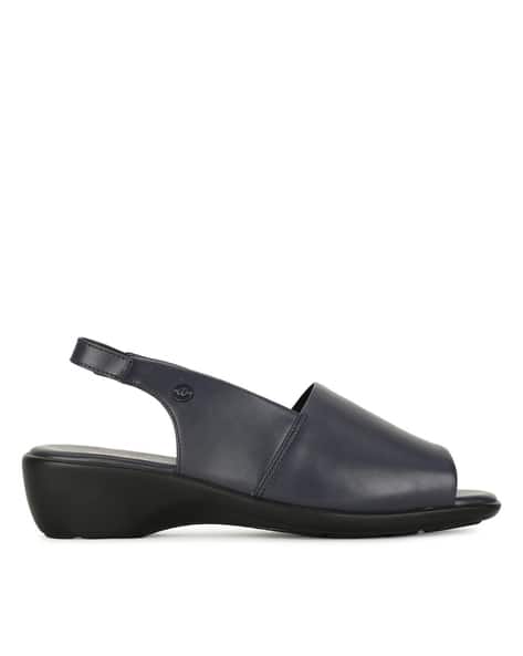 Bata Women Peep-Toe Slingback Platforms