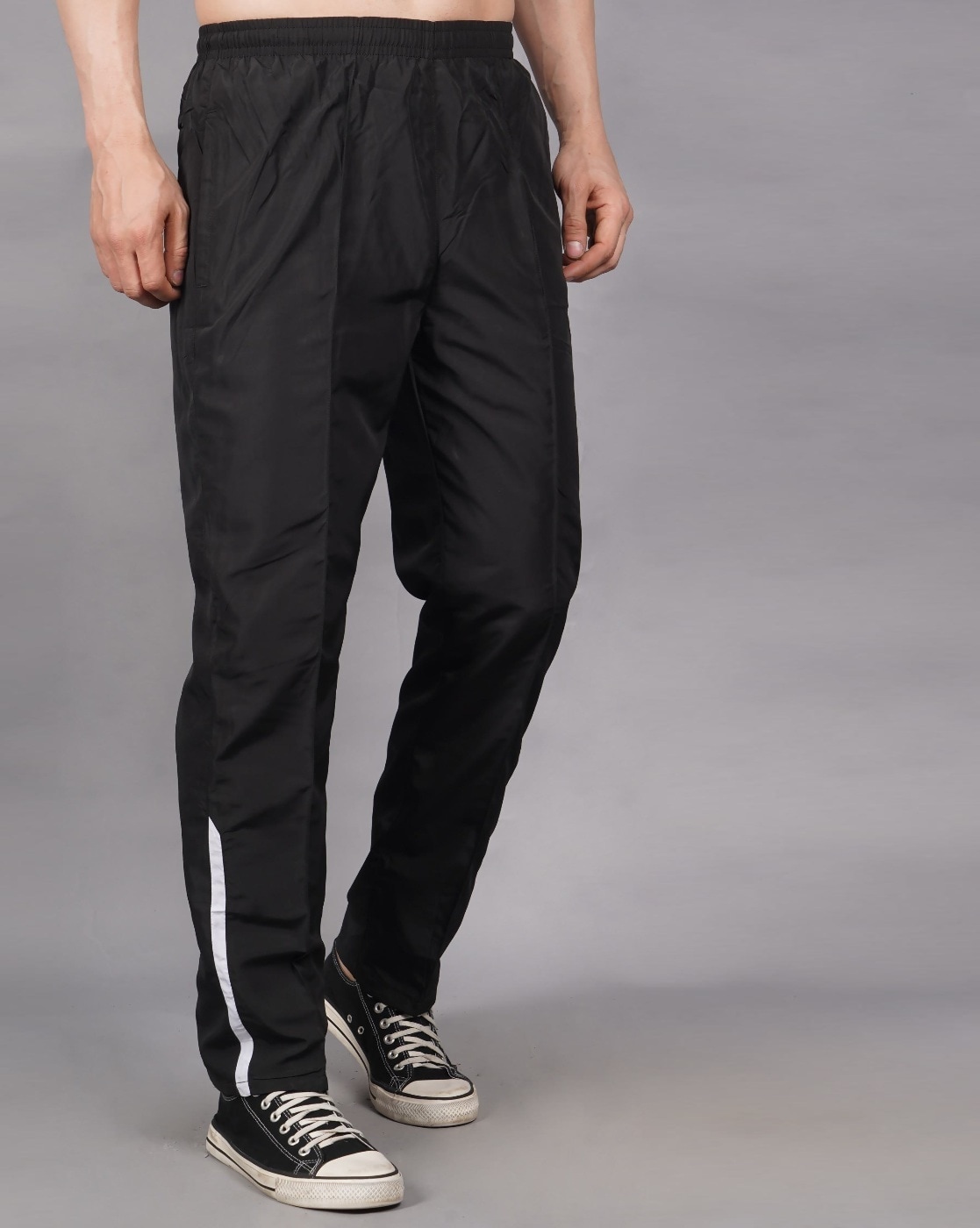 Buy Black Track Pants for Men by Teamspirit Online | Ajio.com