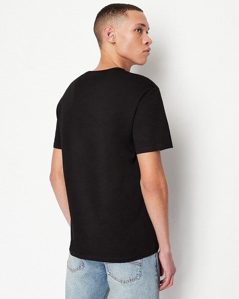 Long Regular Fit T-shirt - Black - Men