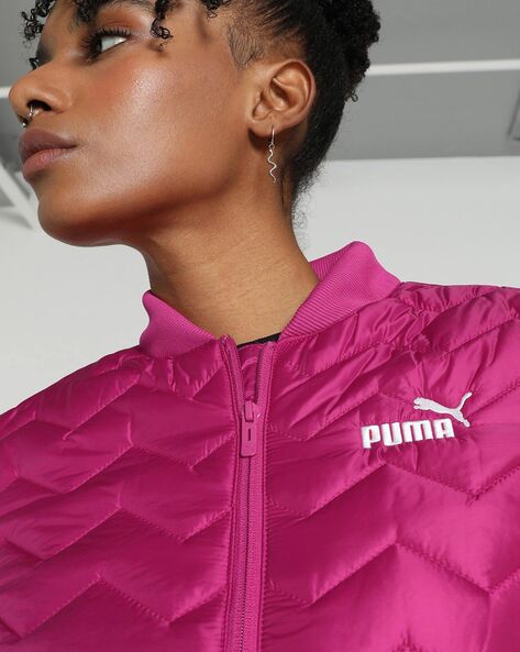 Buy Puma Super Knitted Girls Pink Jacket online