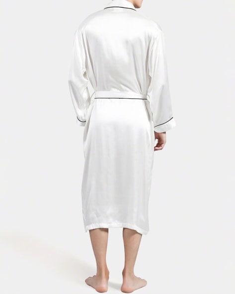 Luxury Cotton Dressing Gown - Trellis - Savoir Beds
