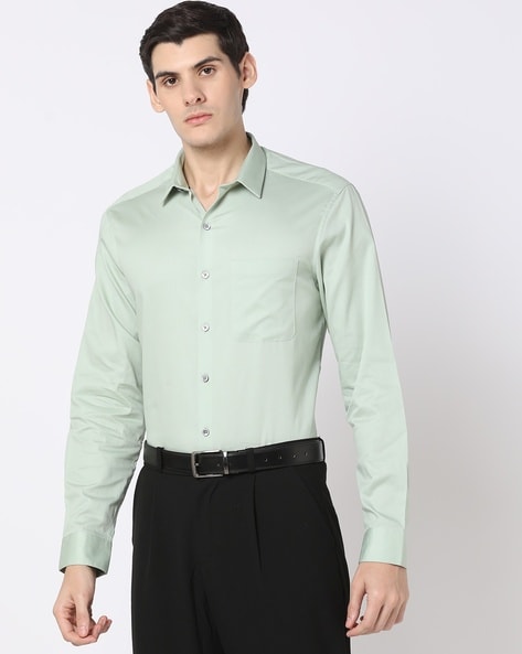 John Players Men Slim Fit Shirt