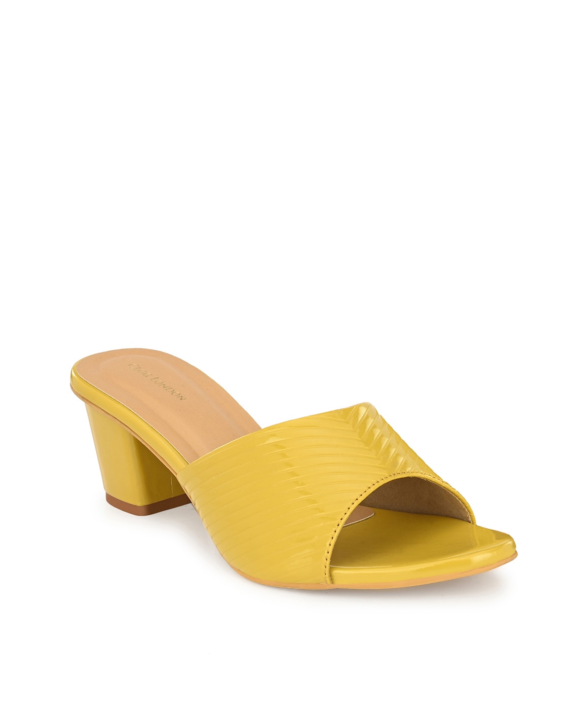 Yellow clog sandals hot sale